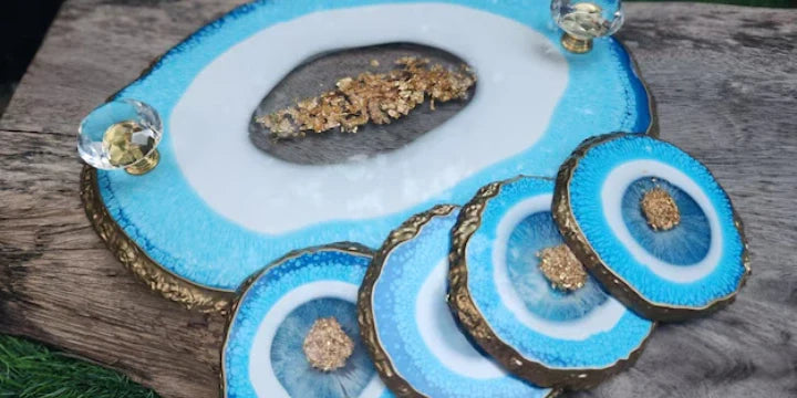 DIY Resin Photo Coasters