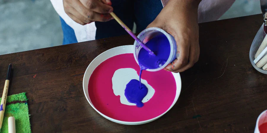 Acrylic Paint and Poster Paint