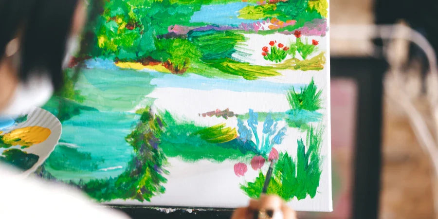 Paint Light & Shade in Acrylics