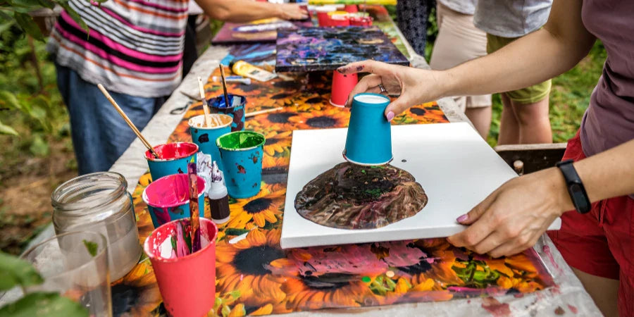 5 Acrylic Painting Techniques