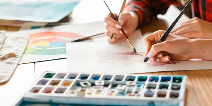 Acrylic Colour Painting Guide