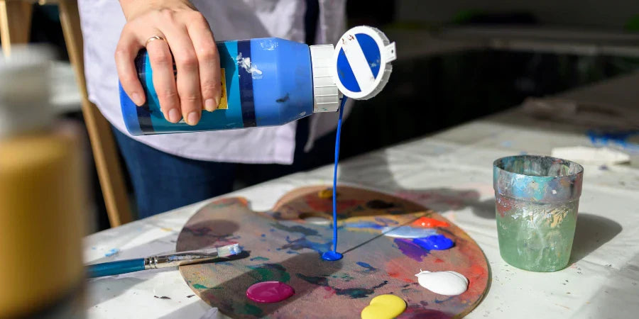 Basic Color Palette for Acrylic Painting