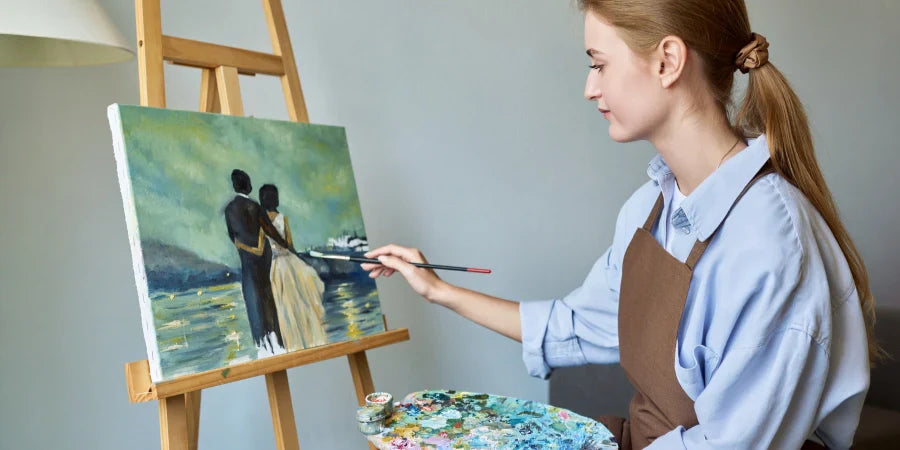 Fix Acrylic Painting on Canvas Board