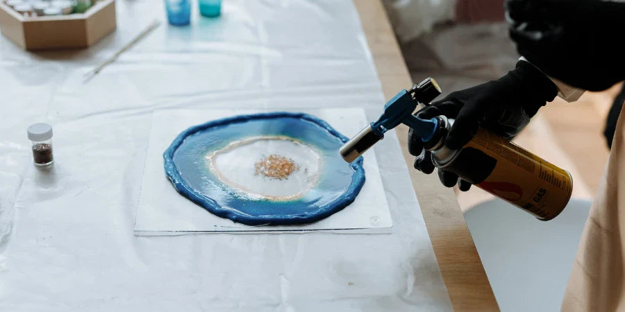 How to Dry Resin Art: Techniques and Tips