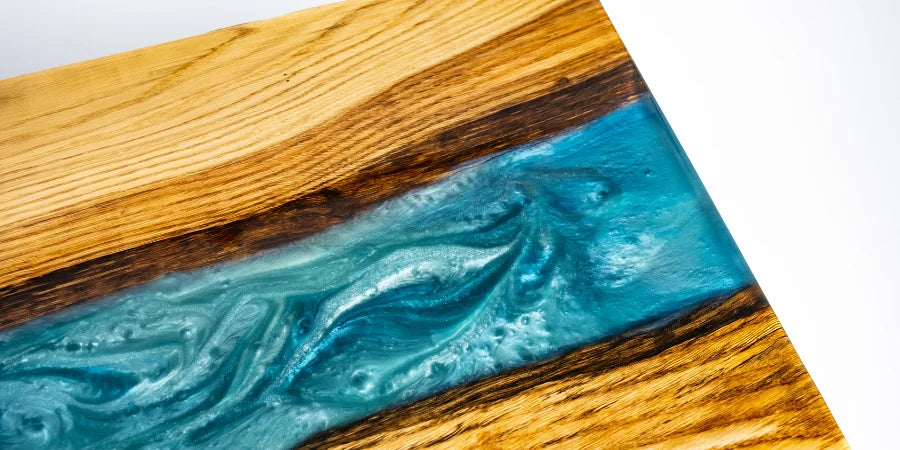 A DIY Pressed Flower Wood & Resin Tray