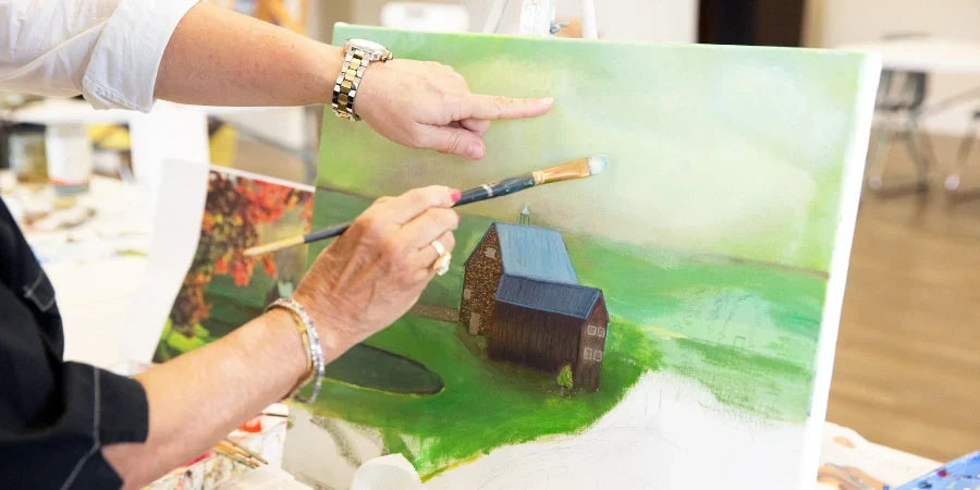 Fix Mistakes in Acrylic Paintings