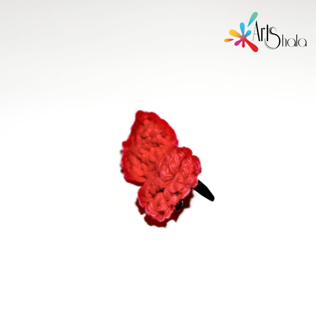 ARTS SHALA Bow Shaped Design Hair clips Tic-tac Pin