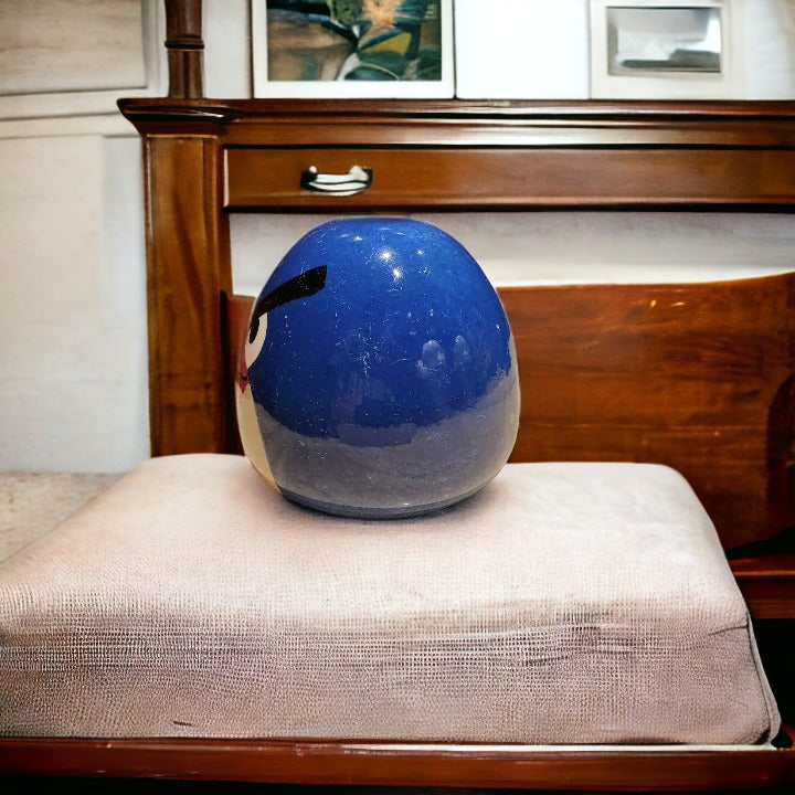 Blue Angry Bird Ceramic Piggy Bank