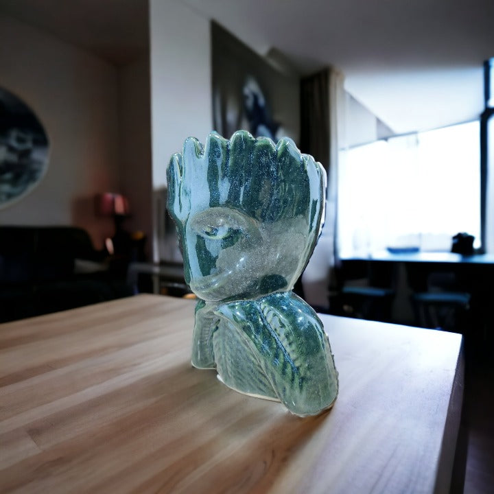 Groot Shaped Ceramic Flower Vase for Home Décor