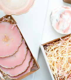 Stunning resin art course collection
