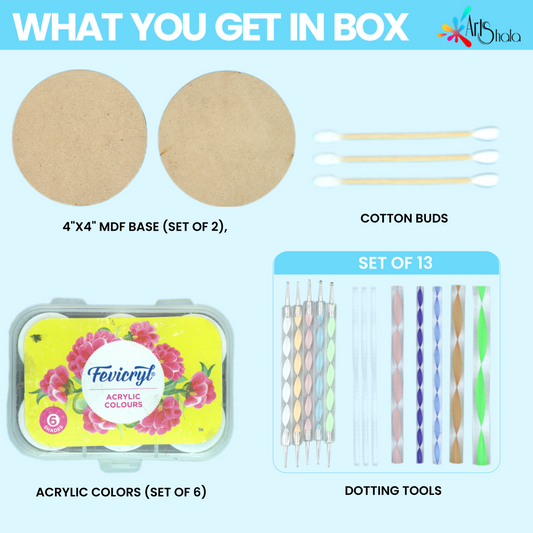 Arts Shala Acrylic Kit