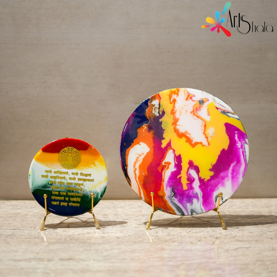 two Foldable Metal Stand