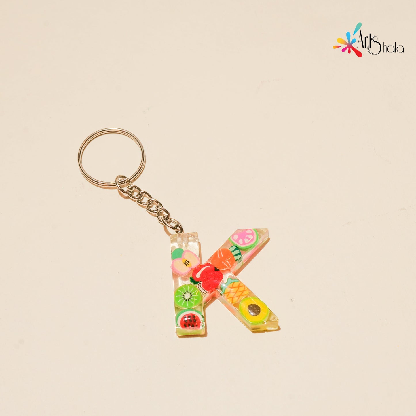 K Letter Keychain online