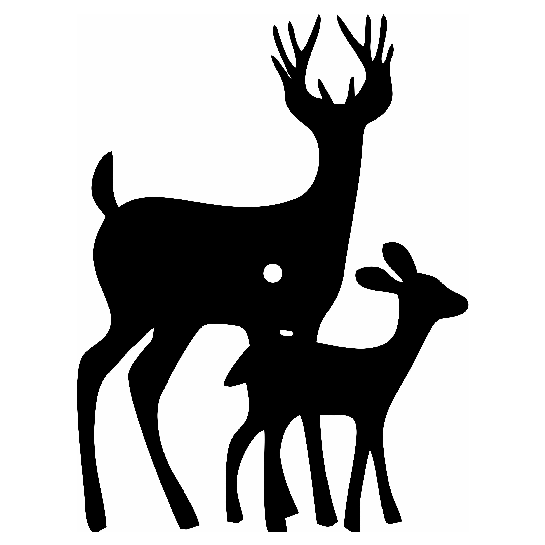 Deer Clock