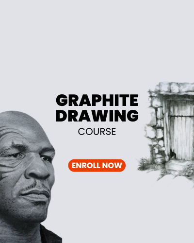 Graphite Drawing Course Banner