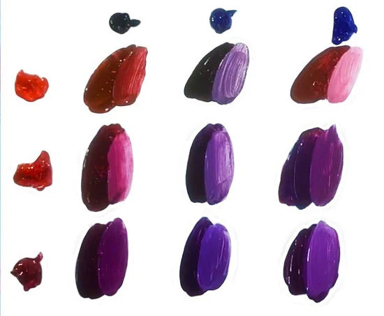 Mix poster colors