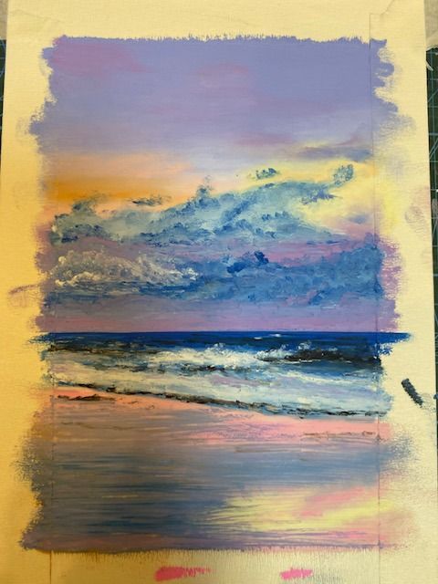 Oils Pastels Painting Gallery