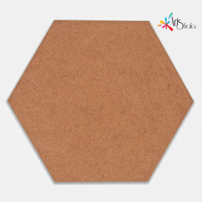 Mdf Coaster Hexagon