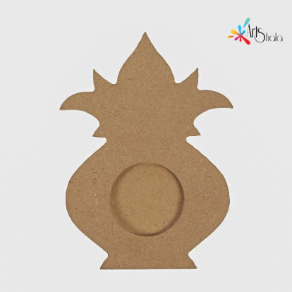 MDF Kalash Shape Cutouts
