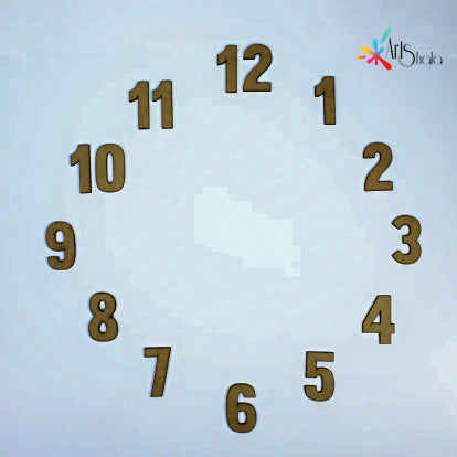Numbers clock