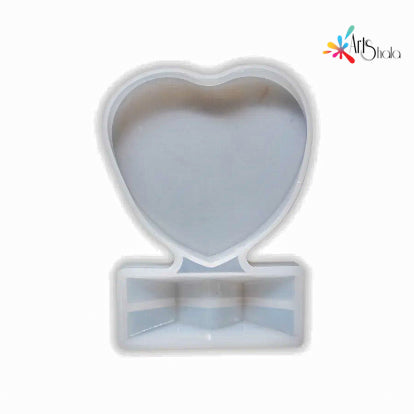 Little Birdie Silicone Resin Mould Heart