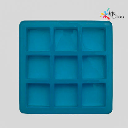 Silicone Mould Nine Squares 100Grm
