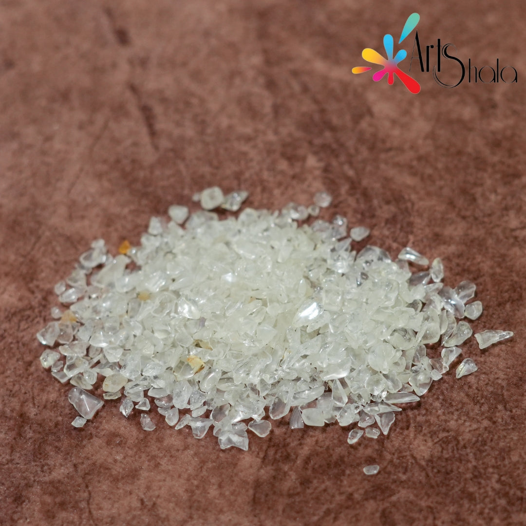 White Rain Droop Beads