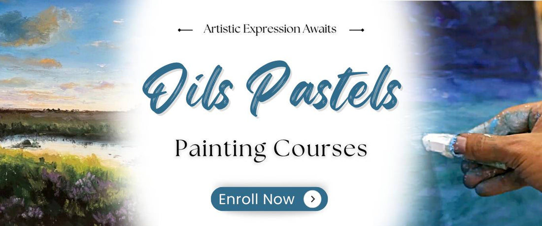Oil Pastels Painting Course Banner