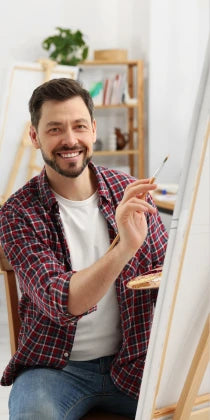 Man Painting
