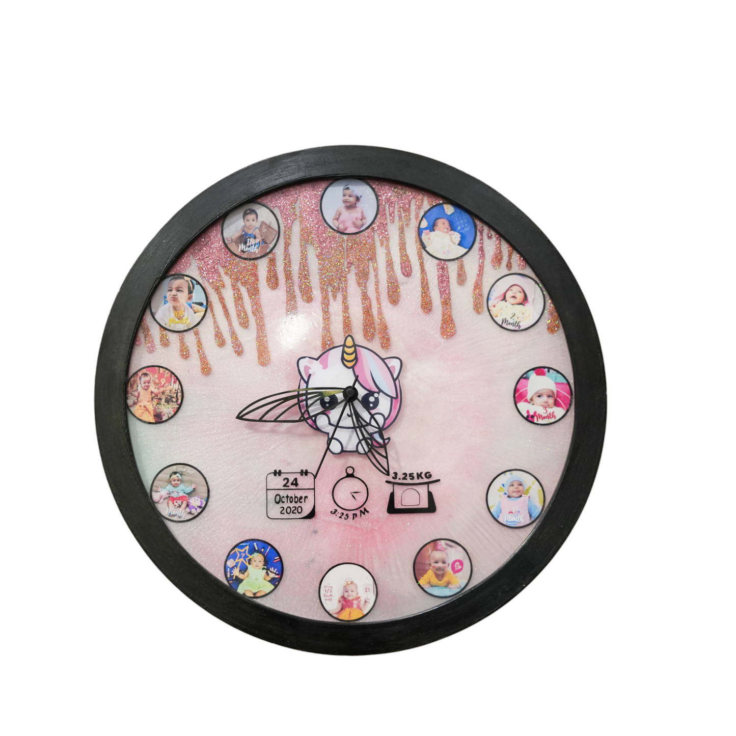 Baby Photos Clock