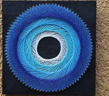 String Art Complex Design