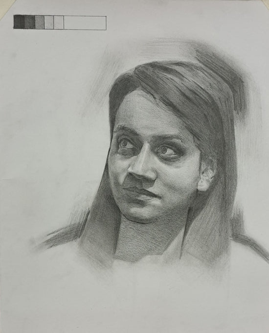 Graphite Realism Portrait Drawing Pencil