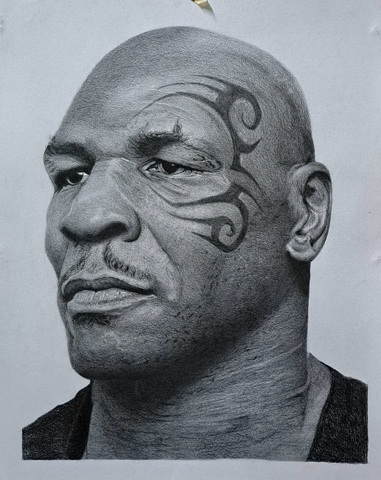 Sketch of Mike Tyson