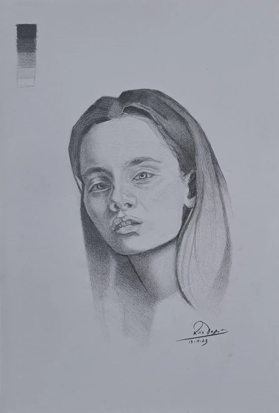 Girl Graphite Drawing Course