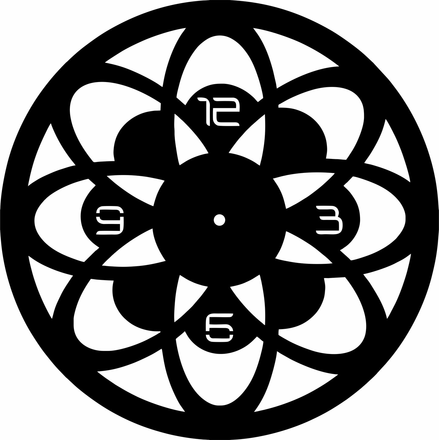 Arts Shala Mandala Elegance Clock