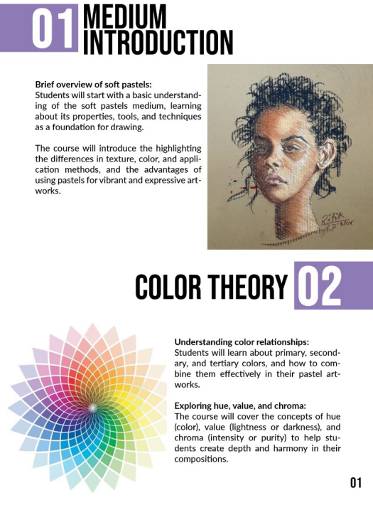 Color Theory of Soft Pastels