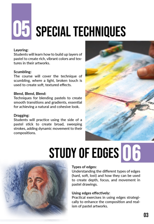 key aspects of pastel art techniques