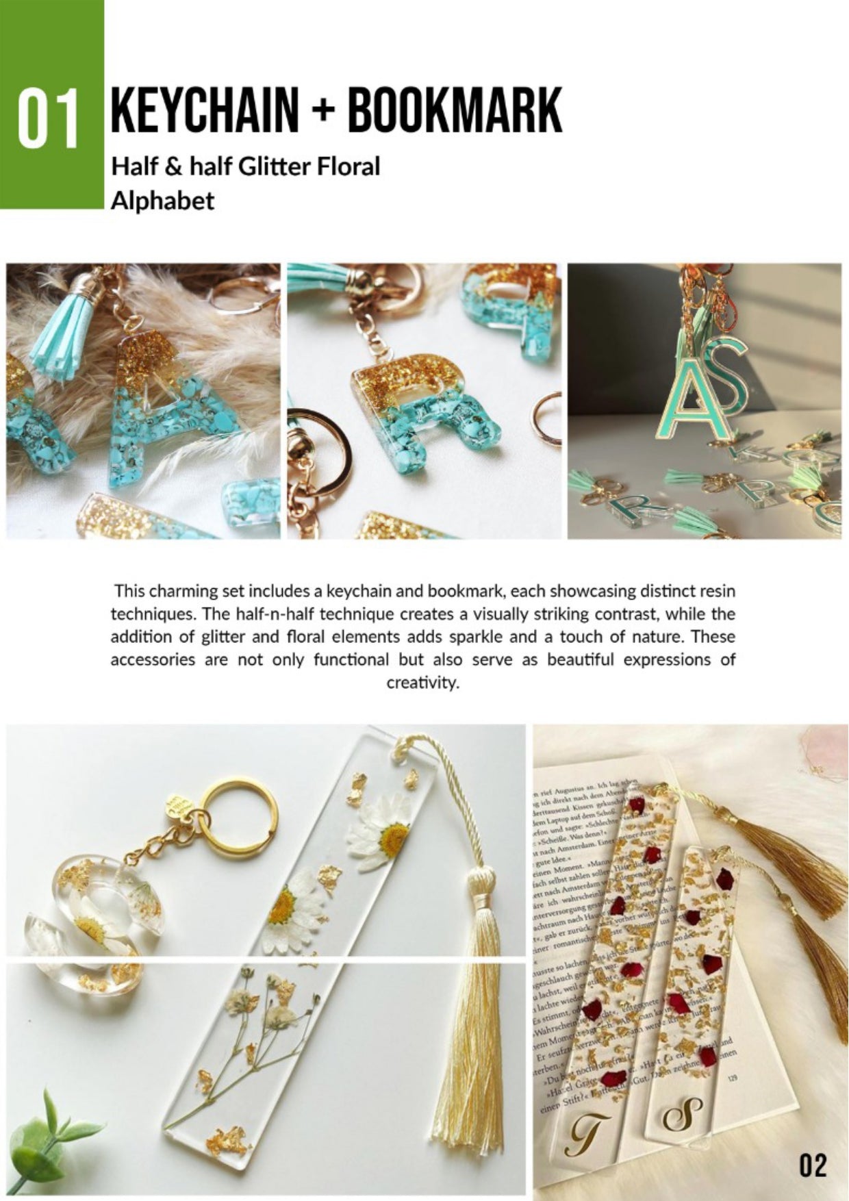 Keychain and Bookmark