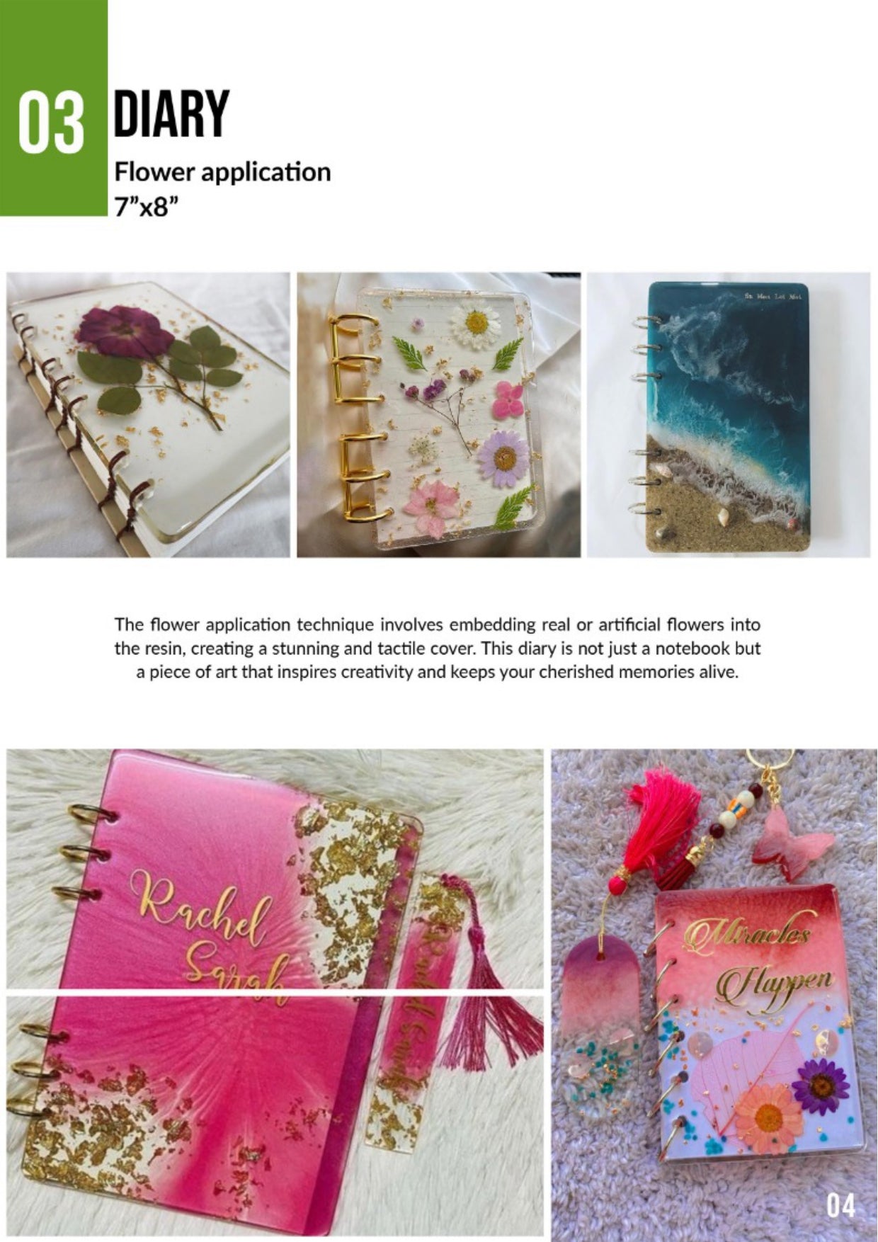 Diary Flower Application