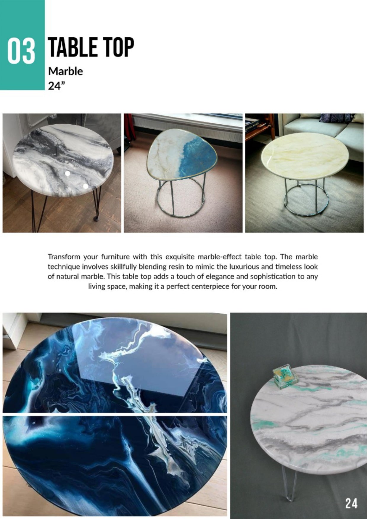 Table Top Marble