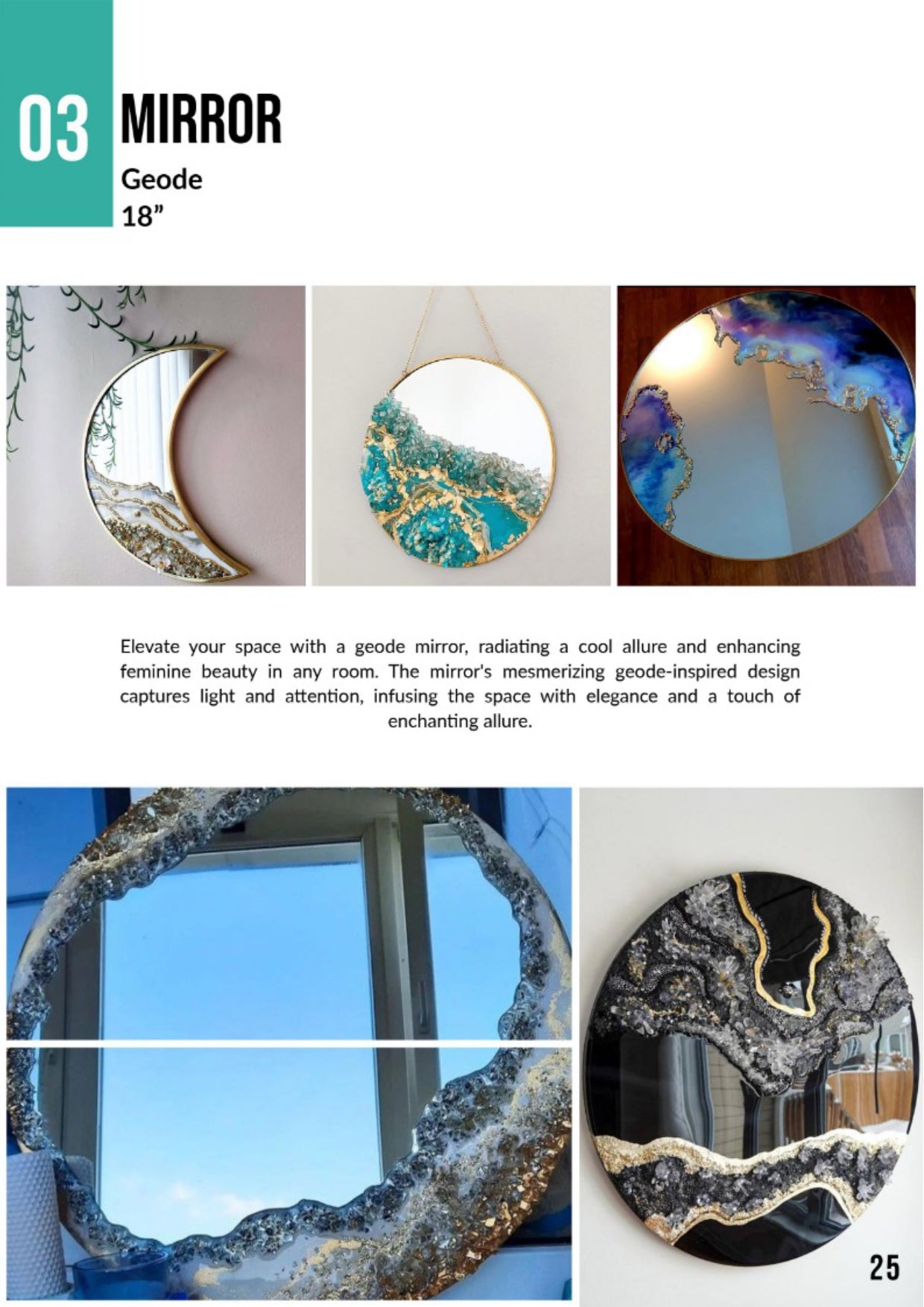 Geode Mirror