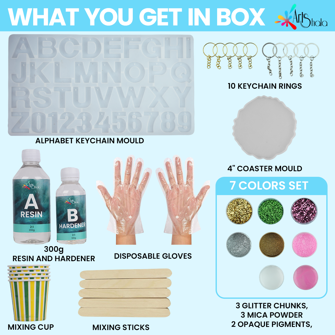 Arts Shala Resin Kit Mold