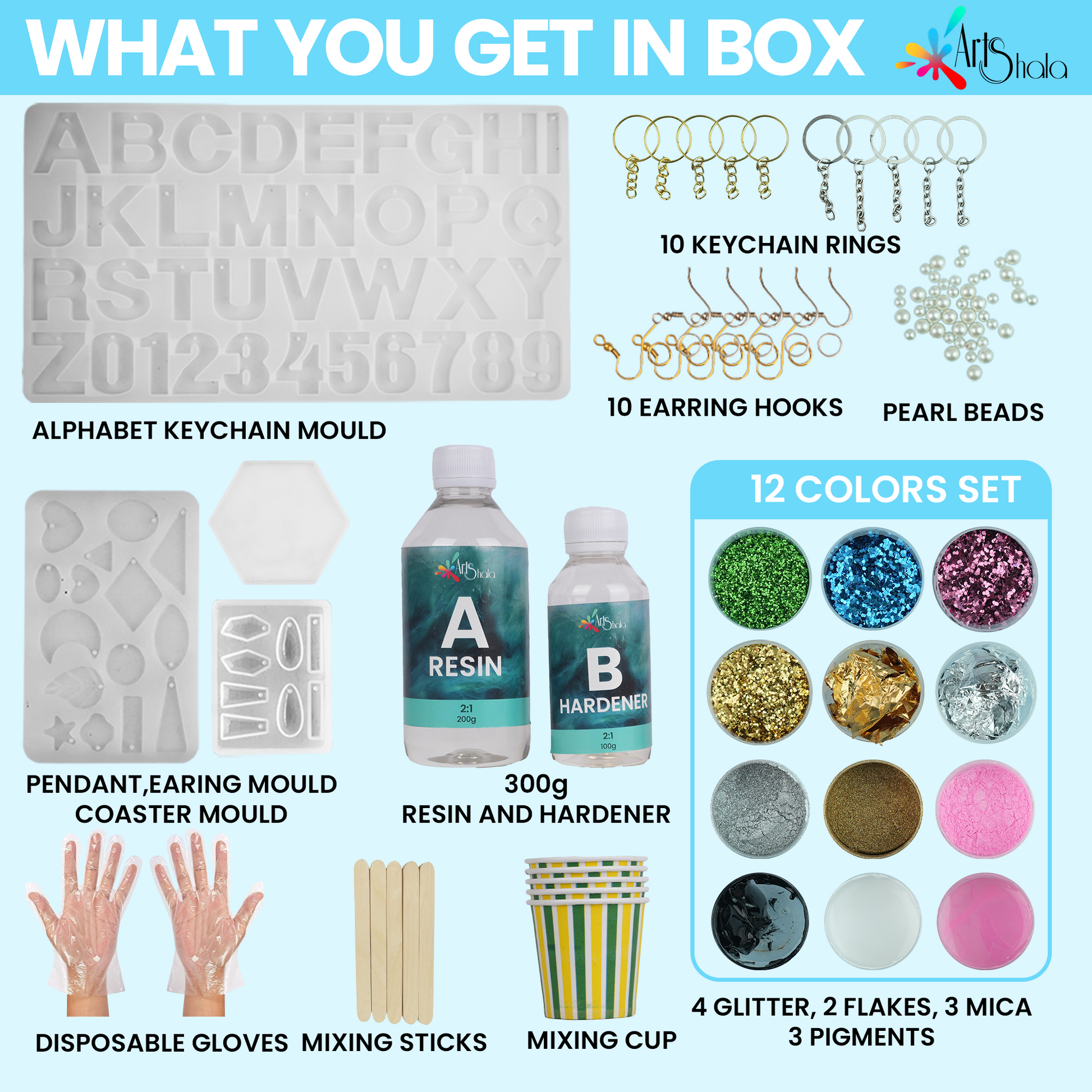 Arts Shala Epoxy Resin Kit