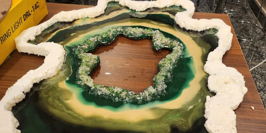 Epoxy Resin Geodes