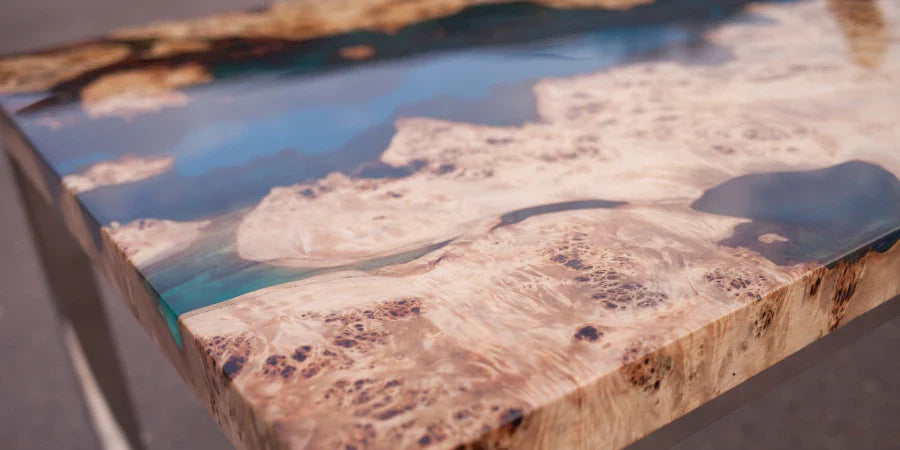Floral Epoxy Resin Tables: A Statement of Modern Design
