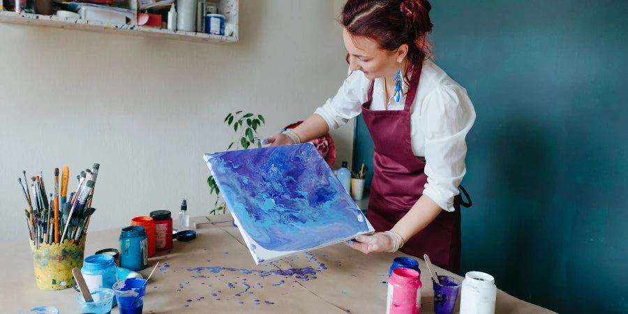 How to Make a Stunning Layered Resin Painting