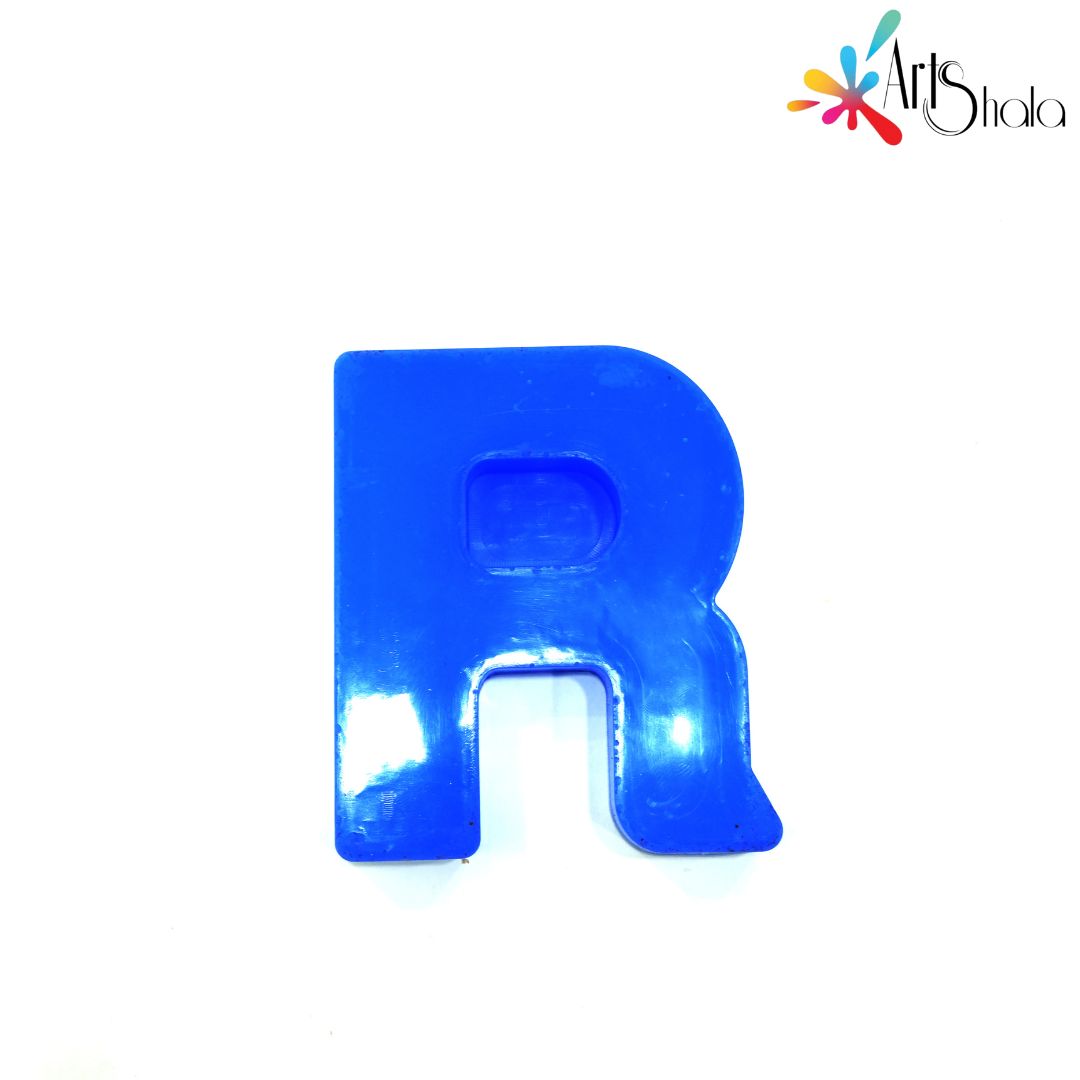 Uppercase Letter R Silicone Mould – Arts Shala