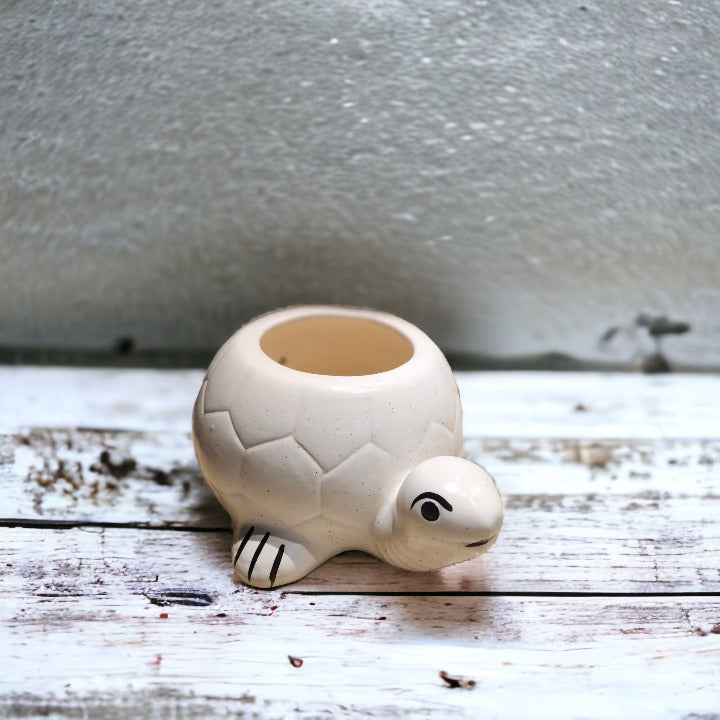 Turtley Adorable Ceramic Planter