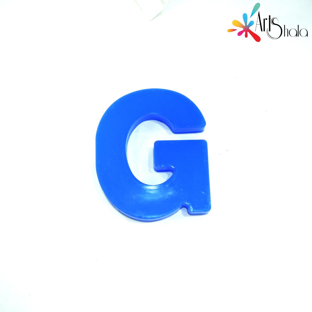 Uppercase Letter G Silicone Mould