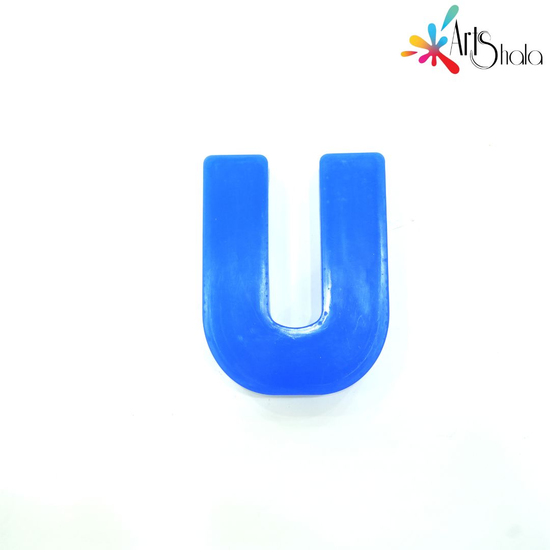 Uppercase Letter U Silicone Mould